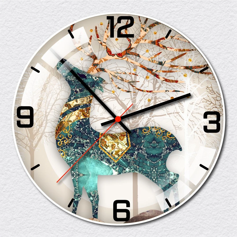 Đồng Hồ Vintage Hươu Xanh Nghệ Thuật 2