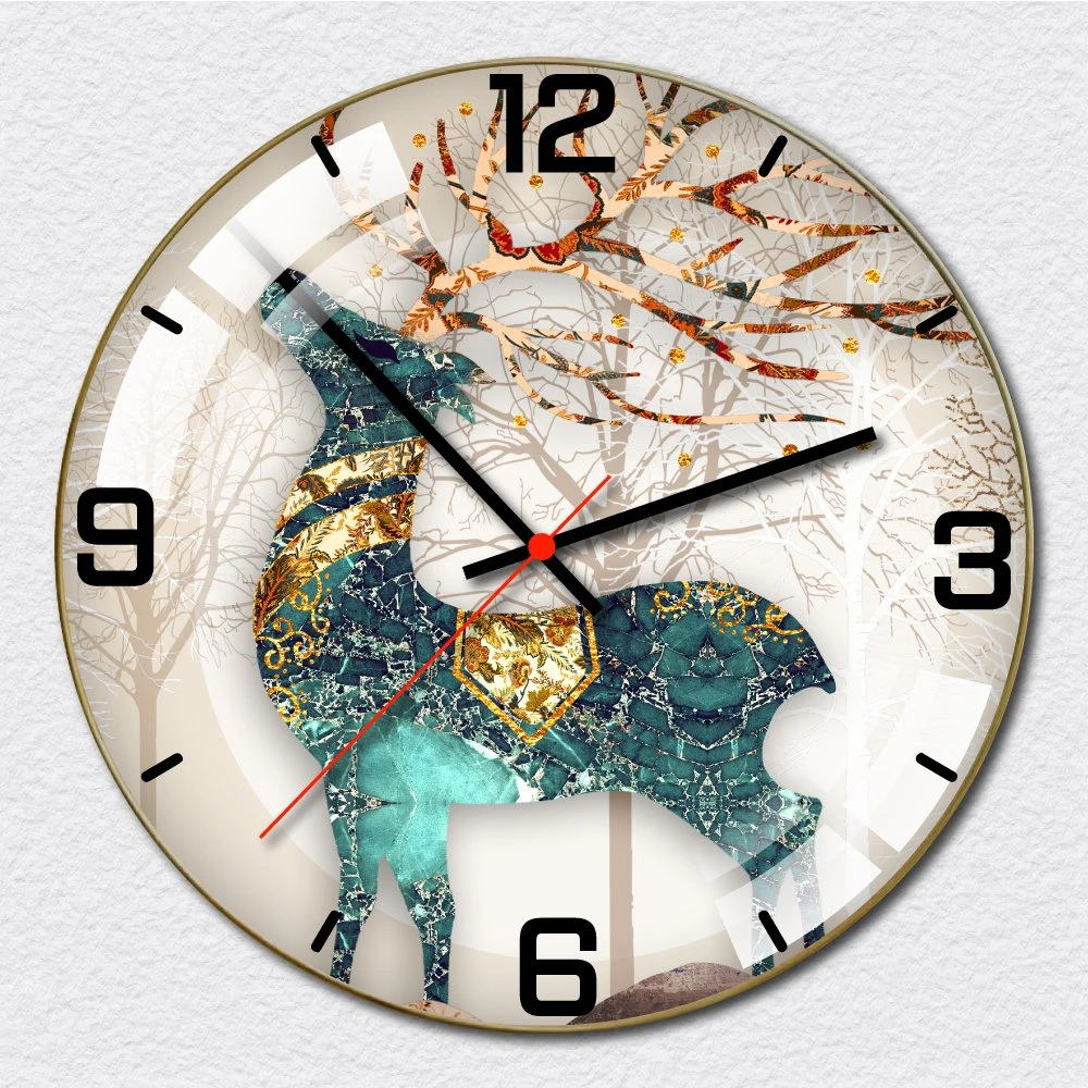 Đồng Hồ Vintage Hươu Xanh Nghệ Thuật 2