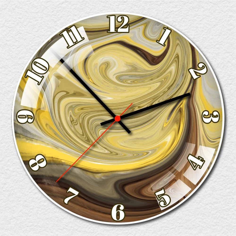 Đồng Hồ Vintage Nghệ Thuật Trừu Tượng