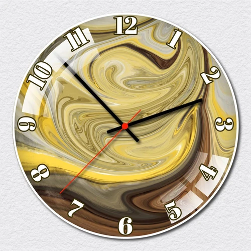 Đồng Hồ Vintage Nghệ Thuật Trừu Tượng