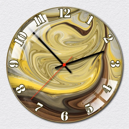 Đồng Hồ Vintage Nghệ Thuật Trừu Tượng