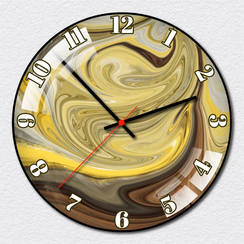 Đồng Hồ Vintage Nghệ Thuật Trừu Tượng