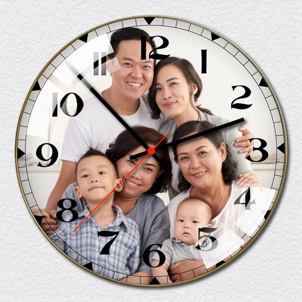 Đồng Hồ Tráng Gương Thiết Kế Theo Yêu Cầu Mẫu 10