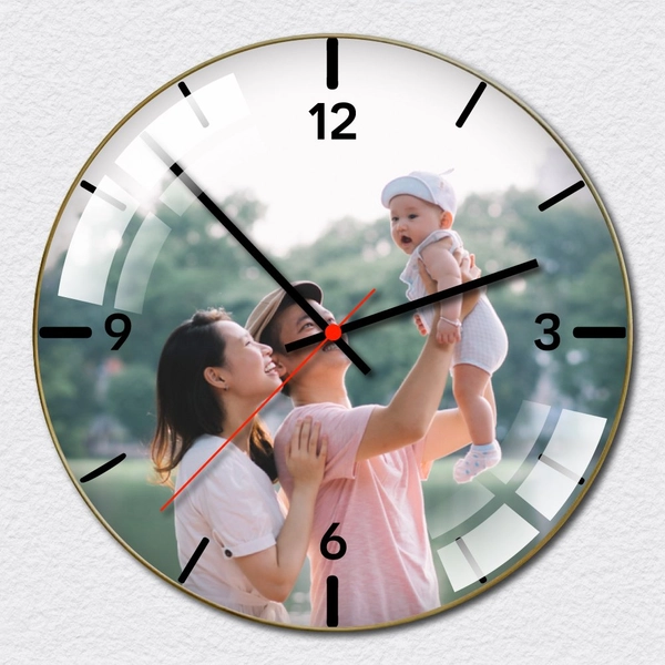 Đồng Hồ Tráng Gương Thiết Kế Theo Yêu Cầu Mẫu 10