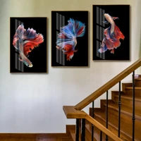 Tranh Treo Tường Cá Bơi Nghệ Thuật