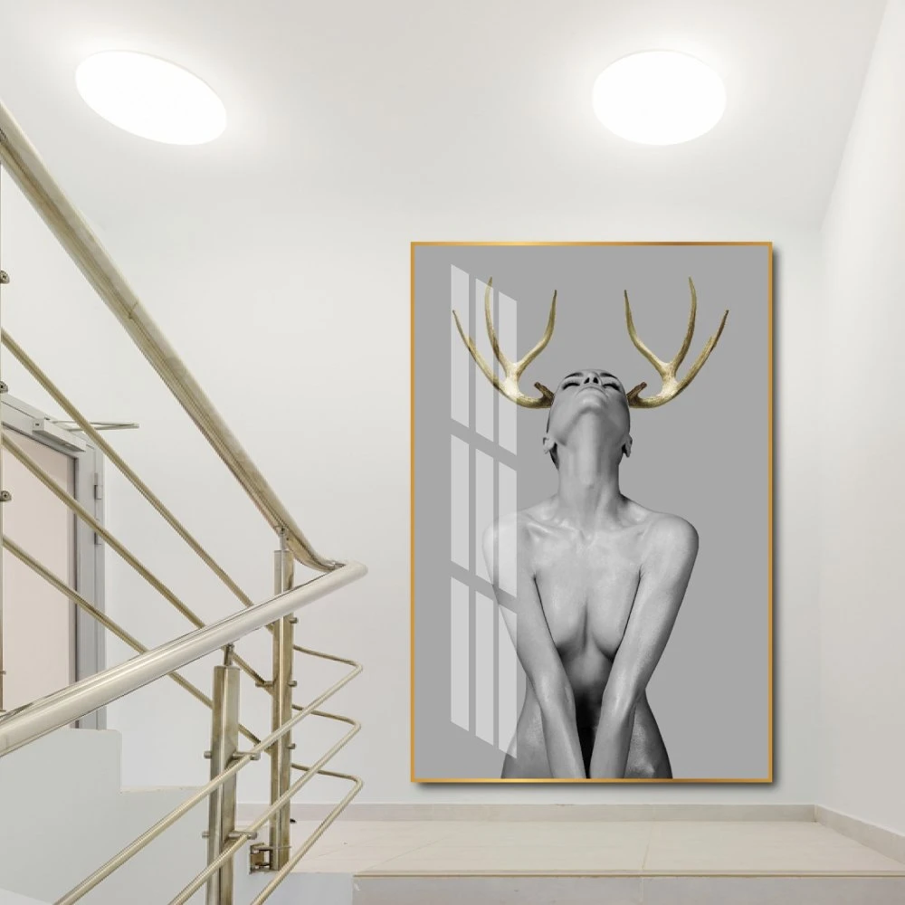 Tranh treo tường cô gái nghệ thuật 8