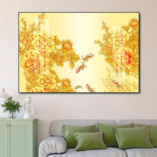 Tranh Treo Tường Cửu Ngư Quần Hội 18