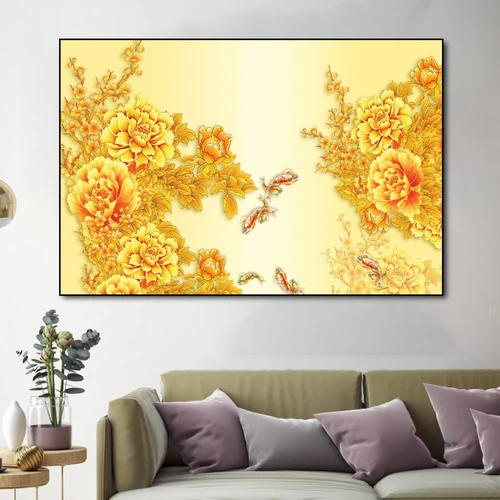 Tranh Treo Tường Cửu Ngư Quần Hội 18