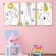 Tranh treo tường Các Bạn Động Vật Hoạt Hình Ngộ Nghĩnh