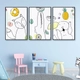 Tranh treo tường Các Bạn Động Vật Hoạt Hình Ngộ Nghĩnh