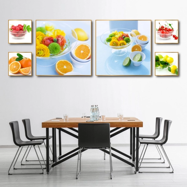 Tranh Treo Tường Trái Cây Mùa hè Tươi Mát