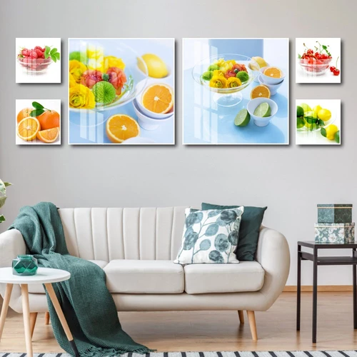 Tranh Treo Tường Trái Cây Mùa hè Tươi Mát