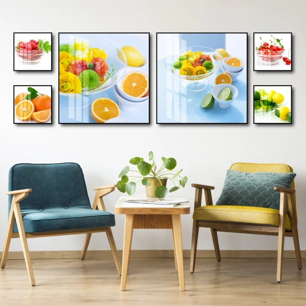 Tranh Treo Tường Trái Cây Mùa hè Tươi Mát