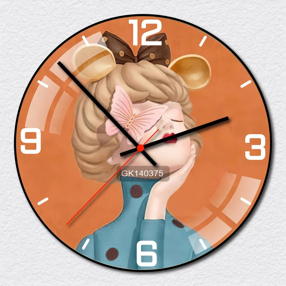 Đồng Hồ Vintage Cô Gái Nghệ Thuật