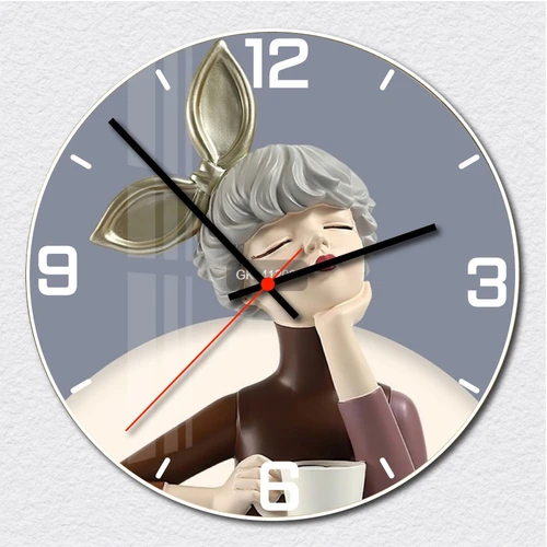 Đồng Hồ Vintage Cô Gái Nghệ Thuật 10