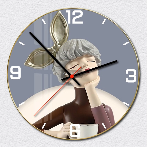 Đồng Hồ Vintage Cô Gái Nghệ Thuật 10