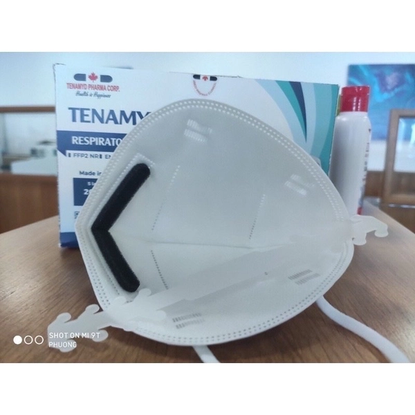 Khẩu trang y tế kháng khuẩn TENAMYD FM N95 cao cấp hộp 20 cái
