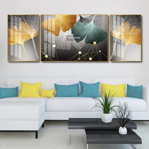 Tranh Treo Tường Lá Rẻ Quạt Nghệ Thuật