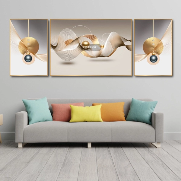 Tranh Treo Tường Nghệ Thuật Hình Học Trừu Tượng