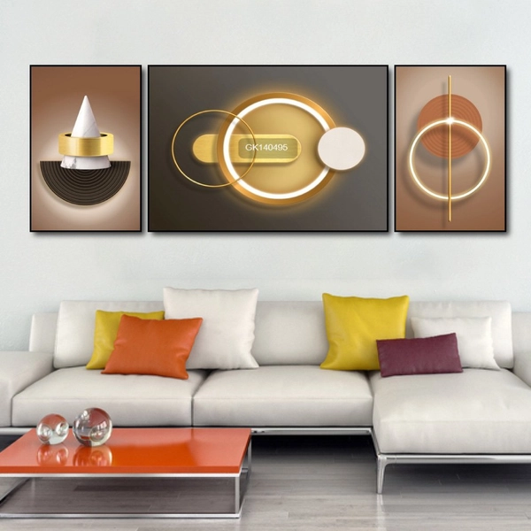 Tranh Treo Tường Nghệ Thuật Hình Học Trừu Tượng