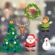 Decal trang trí noel ông già noel vui vẻ mẫu 2