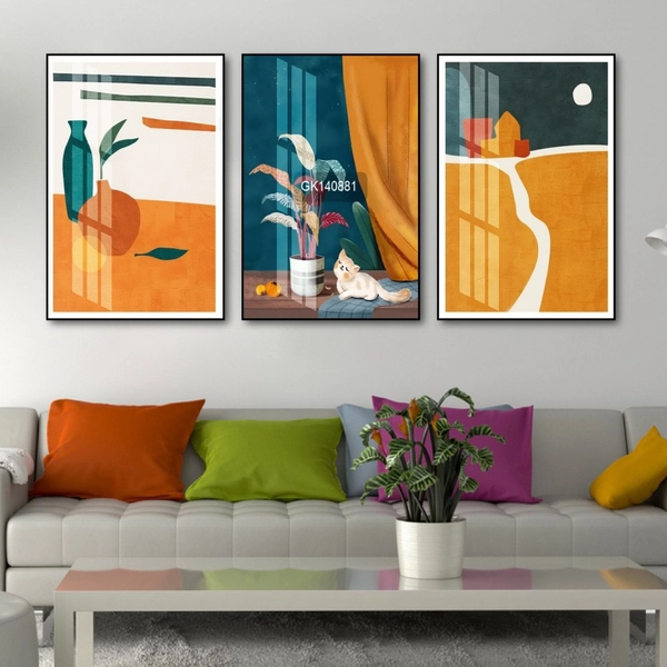 Tranh Treo Tường Bình Hoa Nghệ Thuật 4