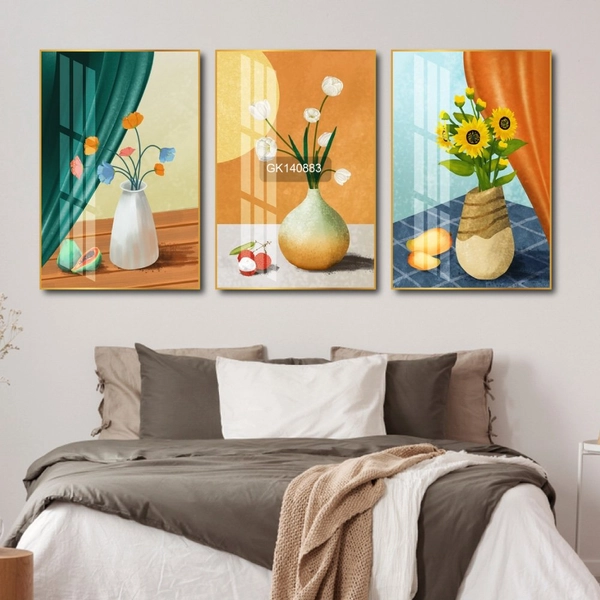 Tranh Treo Tường Bình Hoa Nghệ Thuật 4