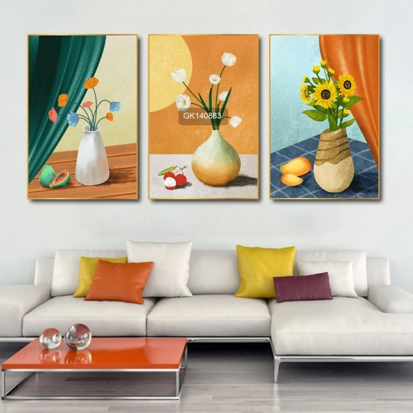 Tranh Treo Tường Bình Hoa Nghệ Thuật 4