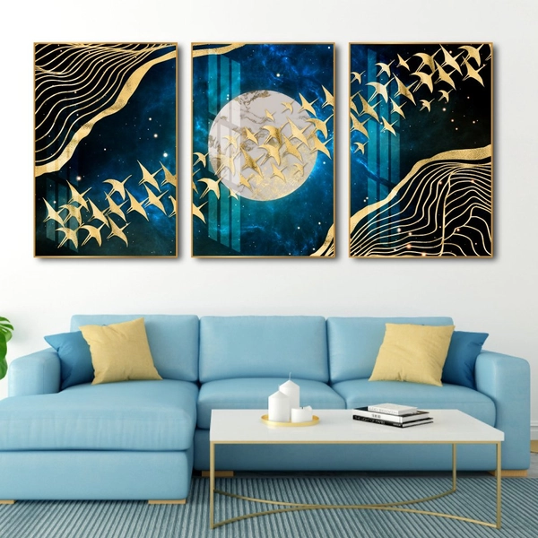 Tranh Treo Tường Én Vàng Nghệ Thuật