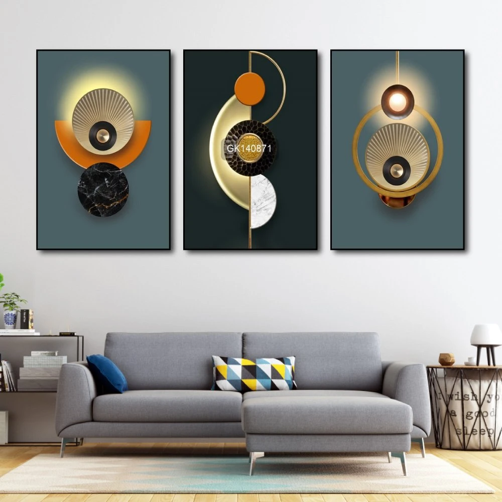 Tranh Treo Tường Hình Học Nghệ Thuật