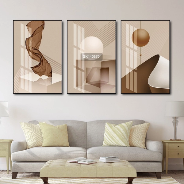 Tranh Treo Tường Hình Học Nghệ Thuật