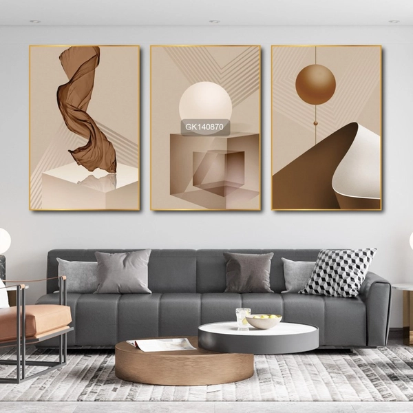 Tranh Treo Tường Hình Học Nghệ Thuật