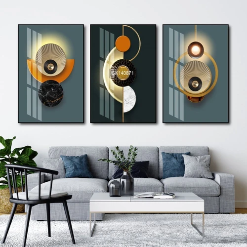 Tranh Treo Tường Hình Học Nghệ Thuật