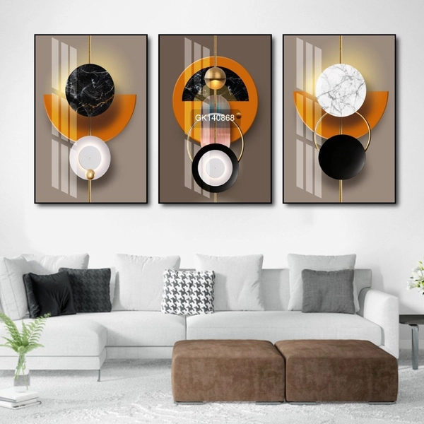 Tranh Treo Tường Hình Học Nghệ Thuật