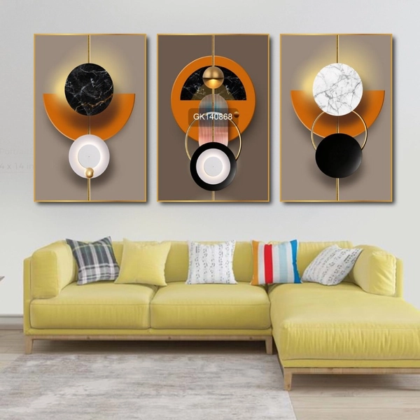 Tranh Treo Tường Hình Học Nghệ Thuật