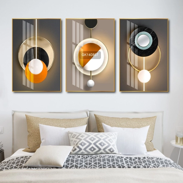 Tranh Treo Tường Hình Học Nghệ Thuật