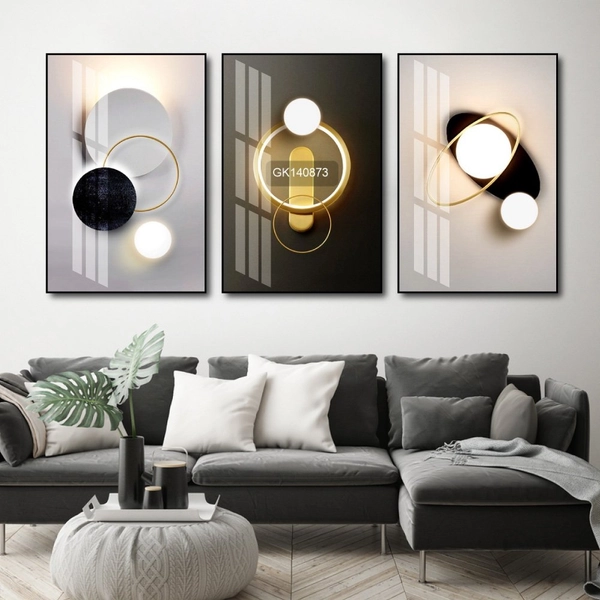 Tranh Treo Tường Hình Học Nghệ Thuật