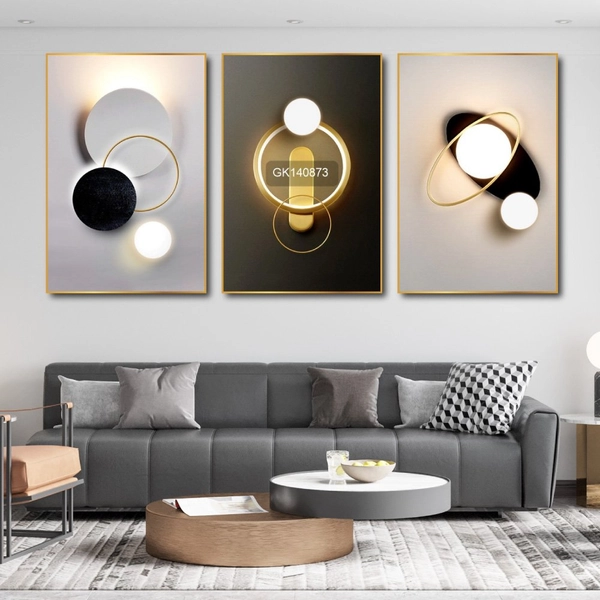 Tranh Treo Tường Hình Học Nghệ Thuật