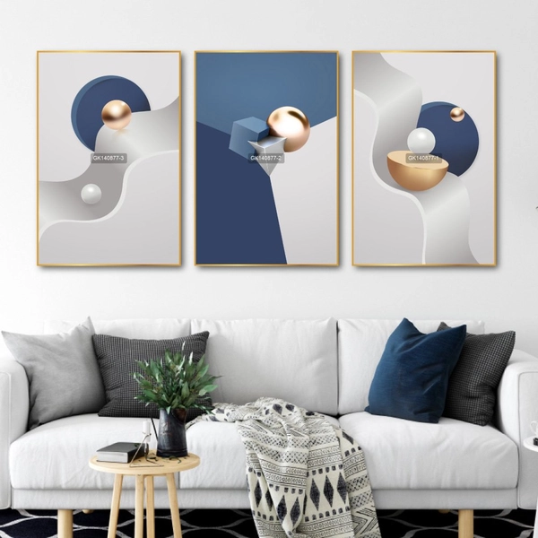 Tranh Treo Tường Hình Học Nghệ Thuật