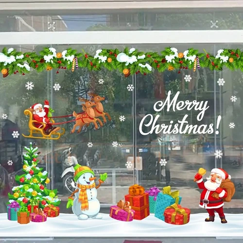 Combo decal trang trí noel giáng sinh yêu thương