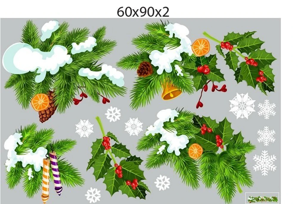 Combo decal trang trí noel giáng sinh yêu thương