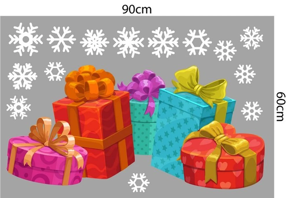 Combo decal trang trí noel giáng sinh yêu thương