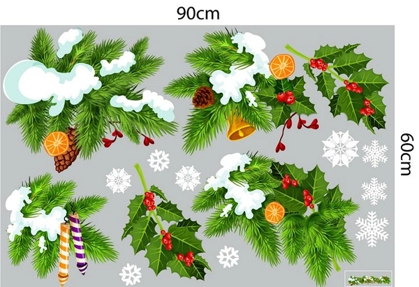 Combo decal trang trí noel giáng sinh yêu thương