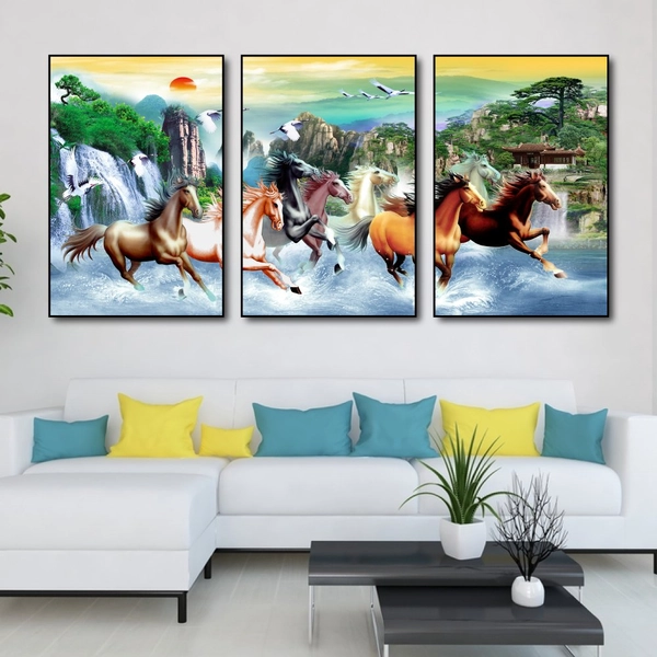 Tranh treo tường mã đáo thành công 22