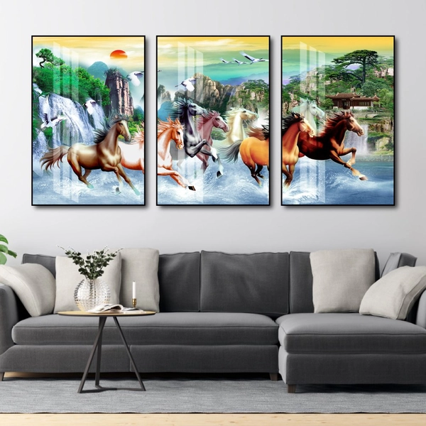 Tranh treo tường mã đáo thành công 22