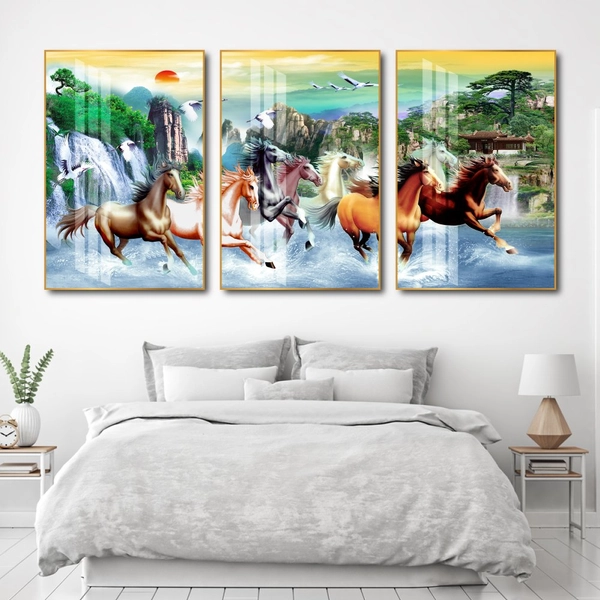 Tranh treo tường mã đáo thành công 22