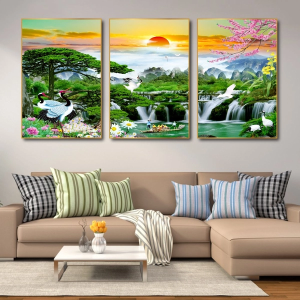 Tranh Treo Tường Phong Cảnh Thiên Nhiên Hữu Tình 12