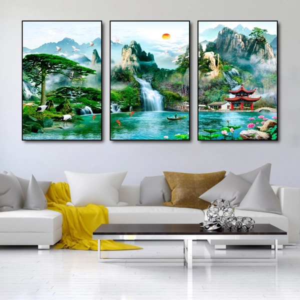 Tranh Treo Tường Phong Cảnh Thiên Nhiên Hữu Tình 12