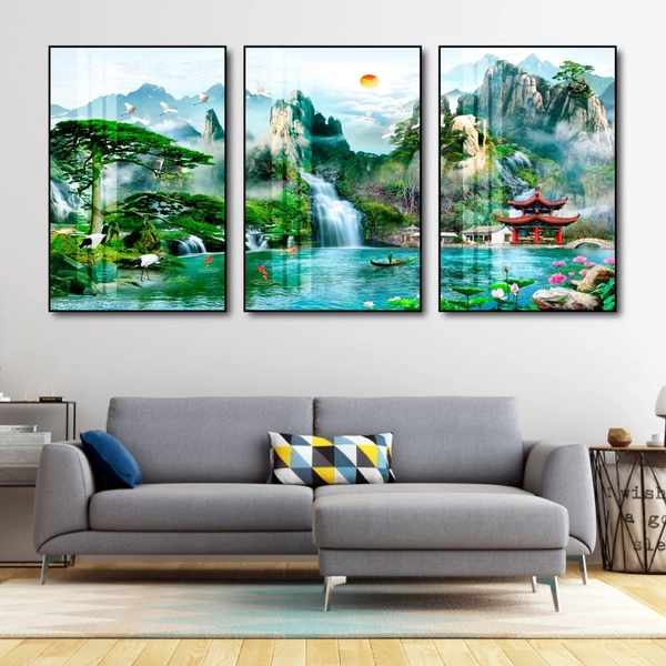 Tranh Treo Tường Phong Cảnh Thiên Nhiên Hữu Tình 12