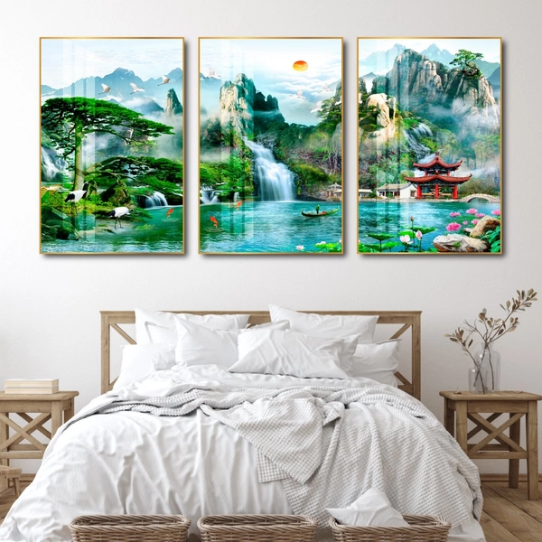 Tranh Treo Tường Phong Cảnh Thiên Nhiên Hữu Tình 12